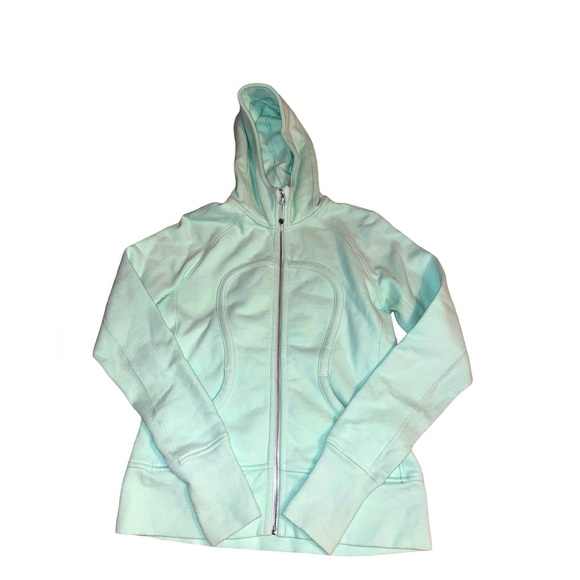 lululemon athletica Tops - Mint Green Lululemon Suba Hoodie size 10 PLEASE SEE PICS